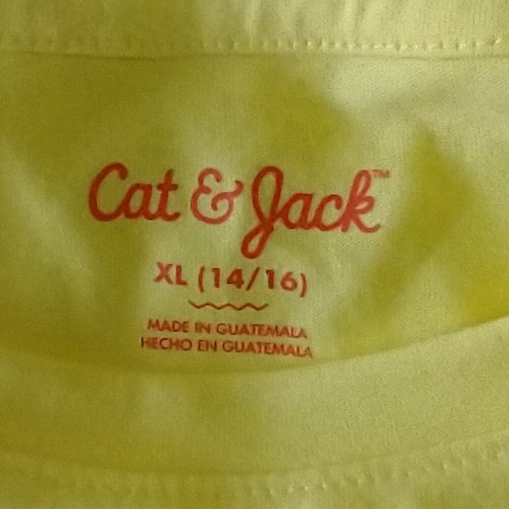 Cat and Jack T-shirts Yellow T Shirt - Picture 9 of 13